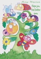 Get Well - Child - Bugs