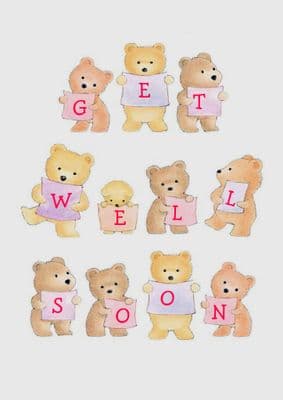Get Well - Child - Little Bears