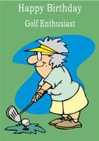 Golf-Happy Birthday 1