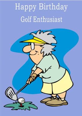 Golf-Happy Birthday 1