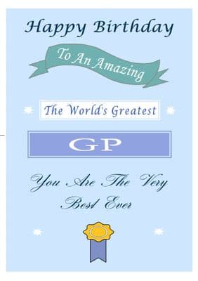 GP - Birthday Card
