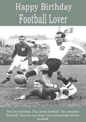 Happy Birthday Football Lover - 1