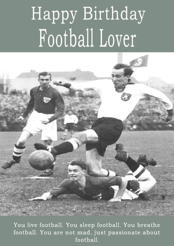 Happy Birthday Football Lover - 1
