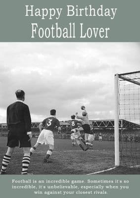 Happy Birthday Football Lover - 2