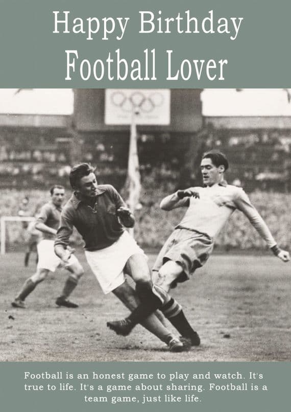 Happy Birthday Football Lover - 3