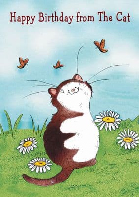 HAPPY BIRTHDAY FROM THE CAT