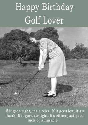 Happy Birthday Golf Lover - 3
