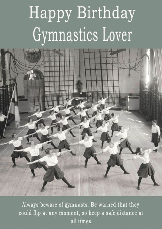 Happy Birthday Gymnastics Lover - 2