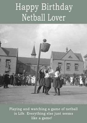 Happy Birthday Netball Lover - 1