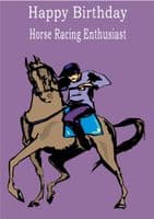 Horse Racing-Happy Birthday 1