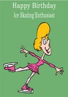 Ice Skating-Happy Birthday 1