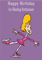 Ice Skating-Happy Birthday 1