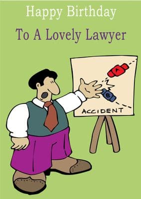 Lawyer - Greeting Card