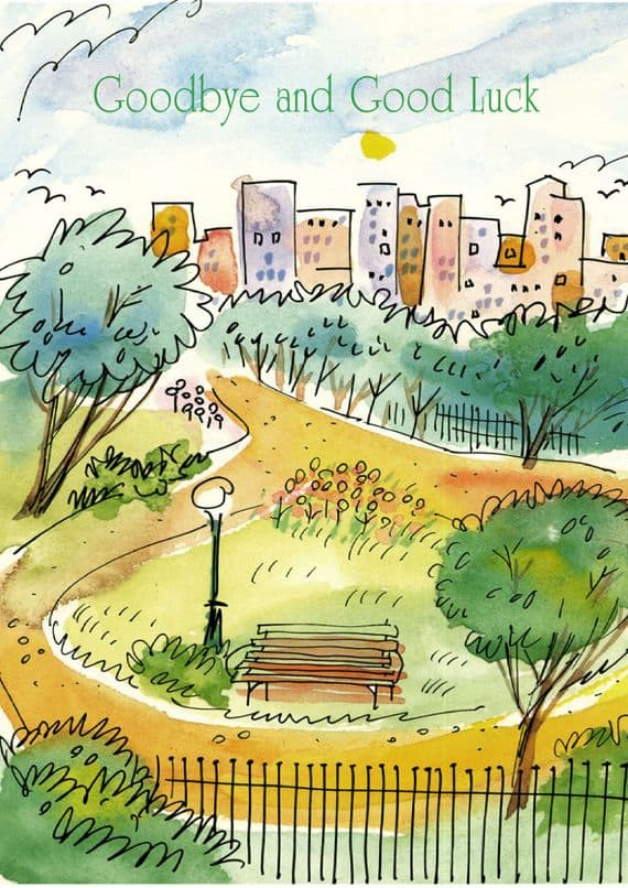 Leaving - View Over the Park