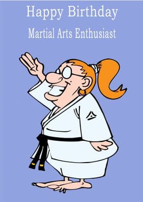 Martial Arts-Happy Birthday 1