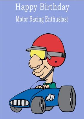 Motor Racing-Happy Birthday 1