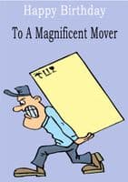 Mover - Greeting Card