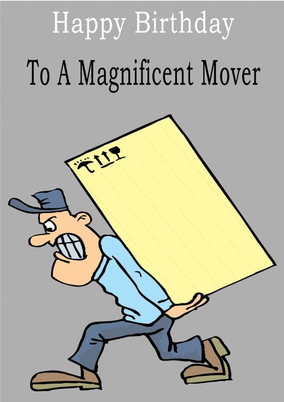 Mover - Greeting Card