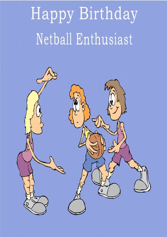 Netball-Happy Birthday 1