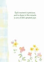 New Baby - Boy or Girl - Floral Border