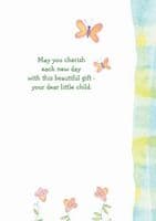 New Baby - Boy or Girl - Floral Border