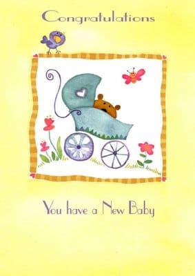 New Baby - Girl or Boy - Traditional Pram