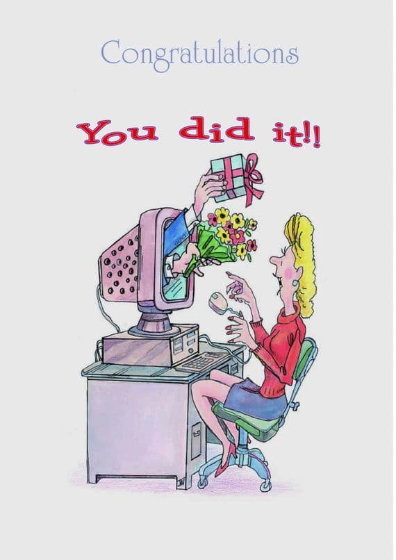 New Job - You Did It