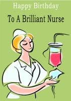 Nurse - Greeting Card