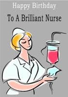 Nurse - Greeting Card