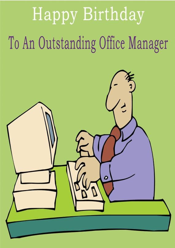 Office Manager - Greeting Card