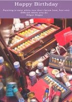 Painting-Birthday Card