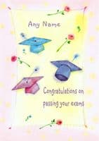 Passing Exams - Caps in the Air