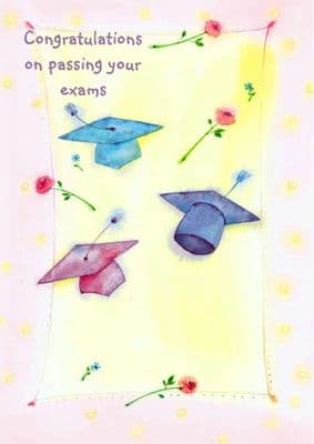 Passing Exams - Caps in the Air