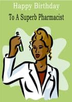 Pharmacist - Greeting Card