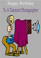 Photographer - Greeting Card