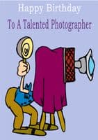 Photographer - Greeting Card