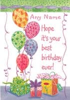 PRESENTS AND BALLOONS