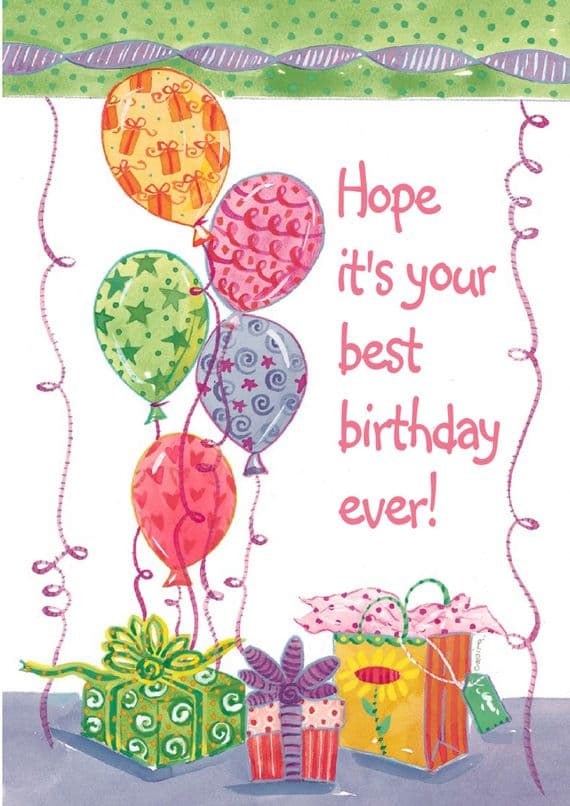 PRESENTS AND BALLOONS