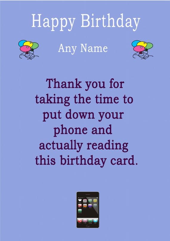 PUTTING DOWN YOUR PHONE
