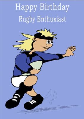 Rugby-Happy Birthday 1