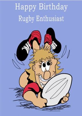Rugby-Happy Birthday 2