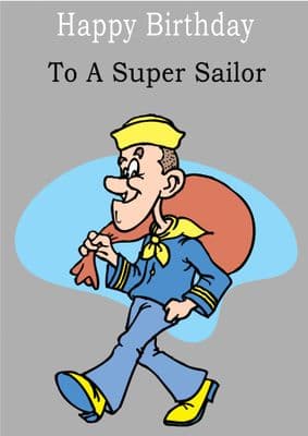 Sailor - Greeting Card