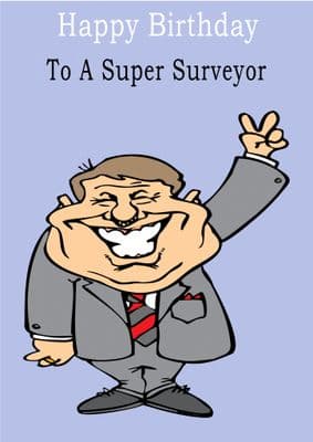 Surveyor - Greeting Card