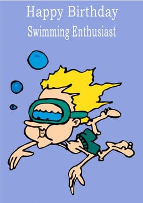 Swimming-Happy Birthday 1