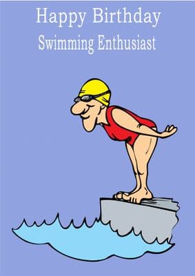 Swimming-Happy Birthday 2