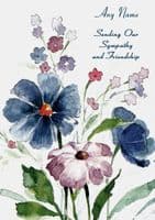 Sympathy - Pansy Flowers