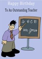 Teacher - Greeting Card
