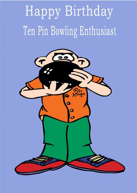 Ten Pin Bowling-Happy Birthday 1