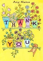 Thank You - Adult - Flowerpots