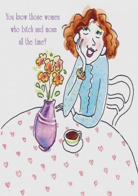 Thank You - Adult - Woman and Coffee